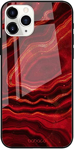 ERT GROUP etui na telefon Apple Iphone 11 PRO, case oryginalny i oficjalnie licencjonowany przez Babaco, wzór Case Marble 012, wykonany z hartowanego szkła, optymalnie dopasowany, etui ochronne