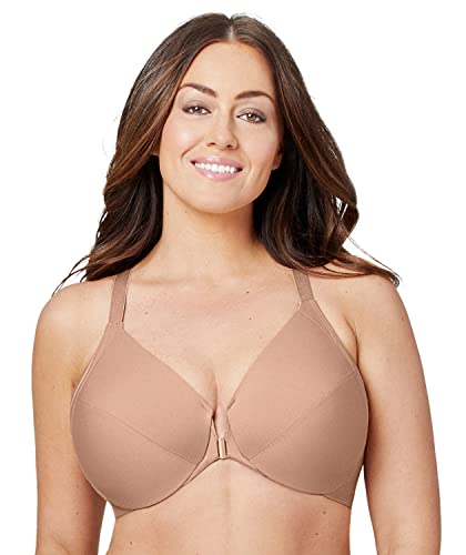 Glamorise Damski biustonosz z fiszbinami Wonderwire #1247 z pełnym zakryciem (1 szt.) 1247CFL36C