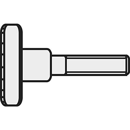 TOOLCRAFT  łbem radełkowanym DIN 464 M4 x 16 10 szt