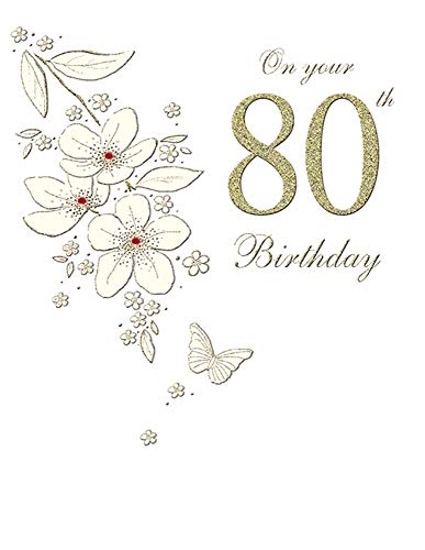 Współczesny kamień milowy wiek kartka urodzinowa wiek 20 cm - 20 x 15 cm - pozdrowienia Piccadilly