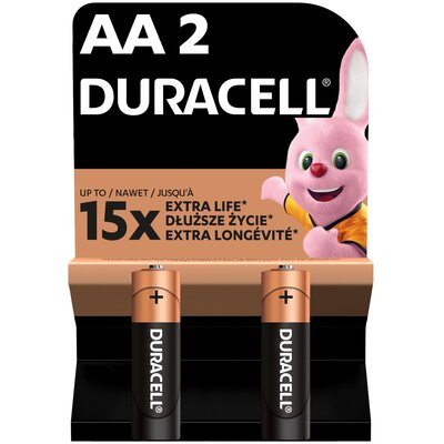 Duracell Baterie AA LR6 Extra Life 2 szt.)
