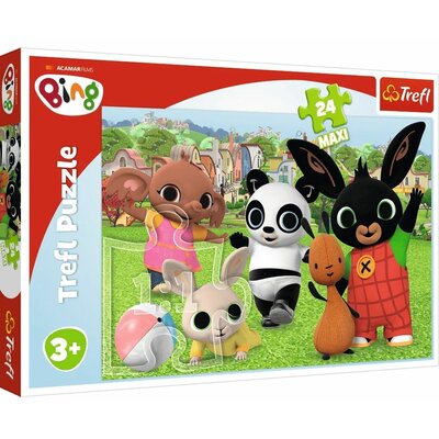 Trefl Puzzle 24 maxi Zabawa w parku