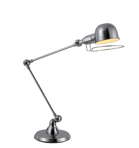 Lumina Deco Deco LAMPA BIURKOWA CHROMOWANA GLORIA W2 DECO LDT B008-2 (CHR)