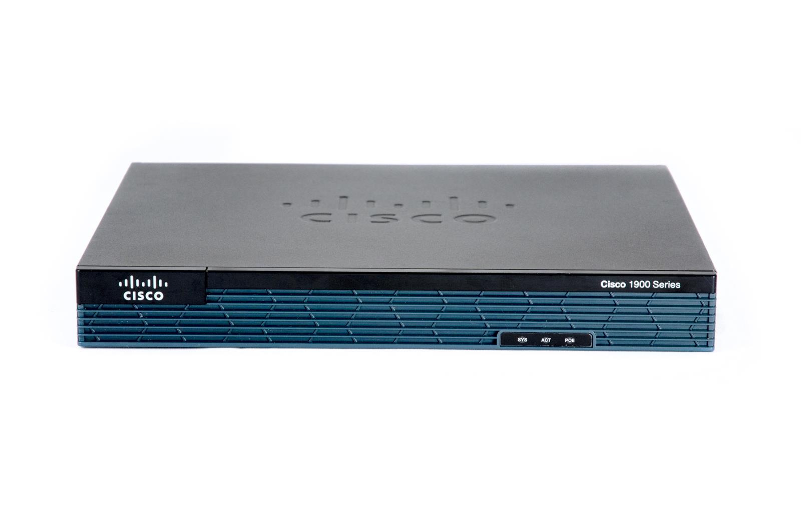 Cisco 1921 Router, 256mb Cf, 512mb Dram, Ip Base, Sec, Ax C1921-AX/K9