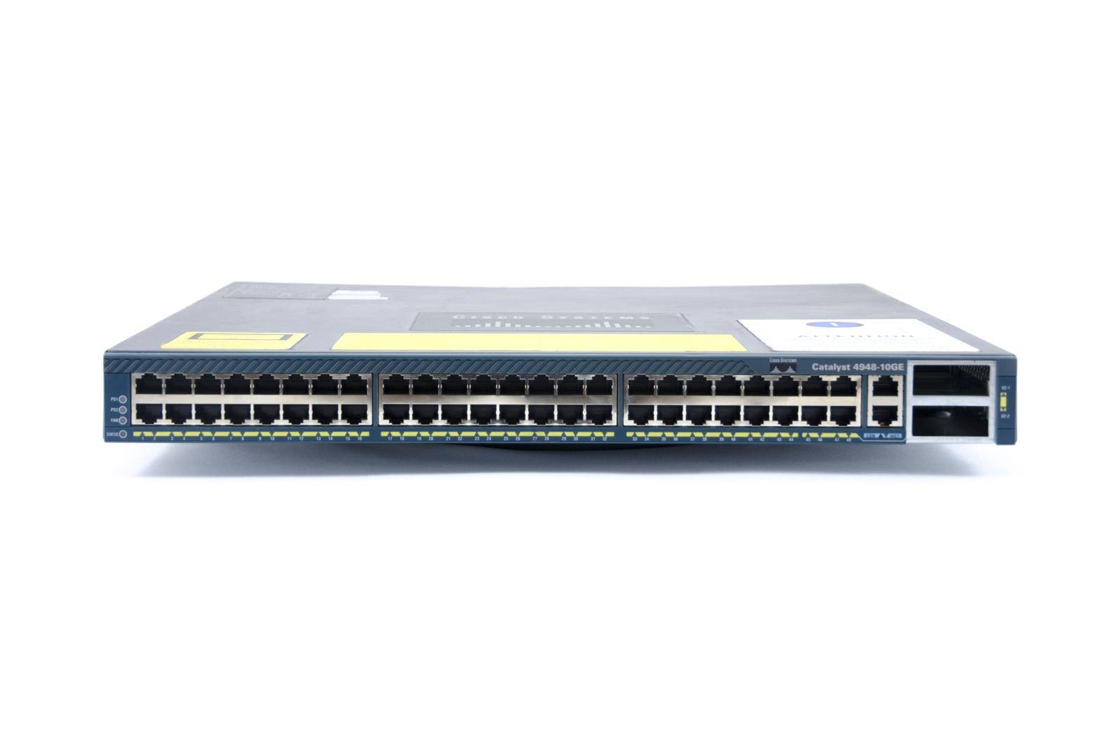 Cisco ^Catalyst 4948, ES Image, 48*10/100/1000+2*10GE(X2), 1 AC p/s (WS-C4948-10GE-E)