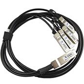 Kabel CML Direct Attach QSFP28 [100G] 4xSFP28 [25G] 50cm