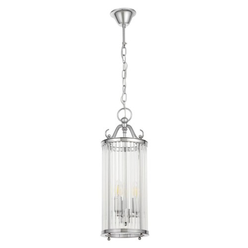 Lumina Deco Deco LAMPA WISZĄCA LOFT CHROMOWANA BOSTON W3 LDP 1235-3 (CHR)