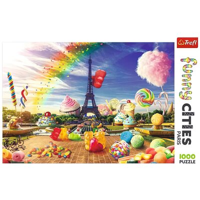 Trefl Puzzle 1000 elementów Słodki Paryż 10597