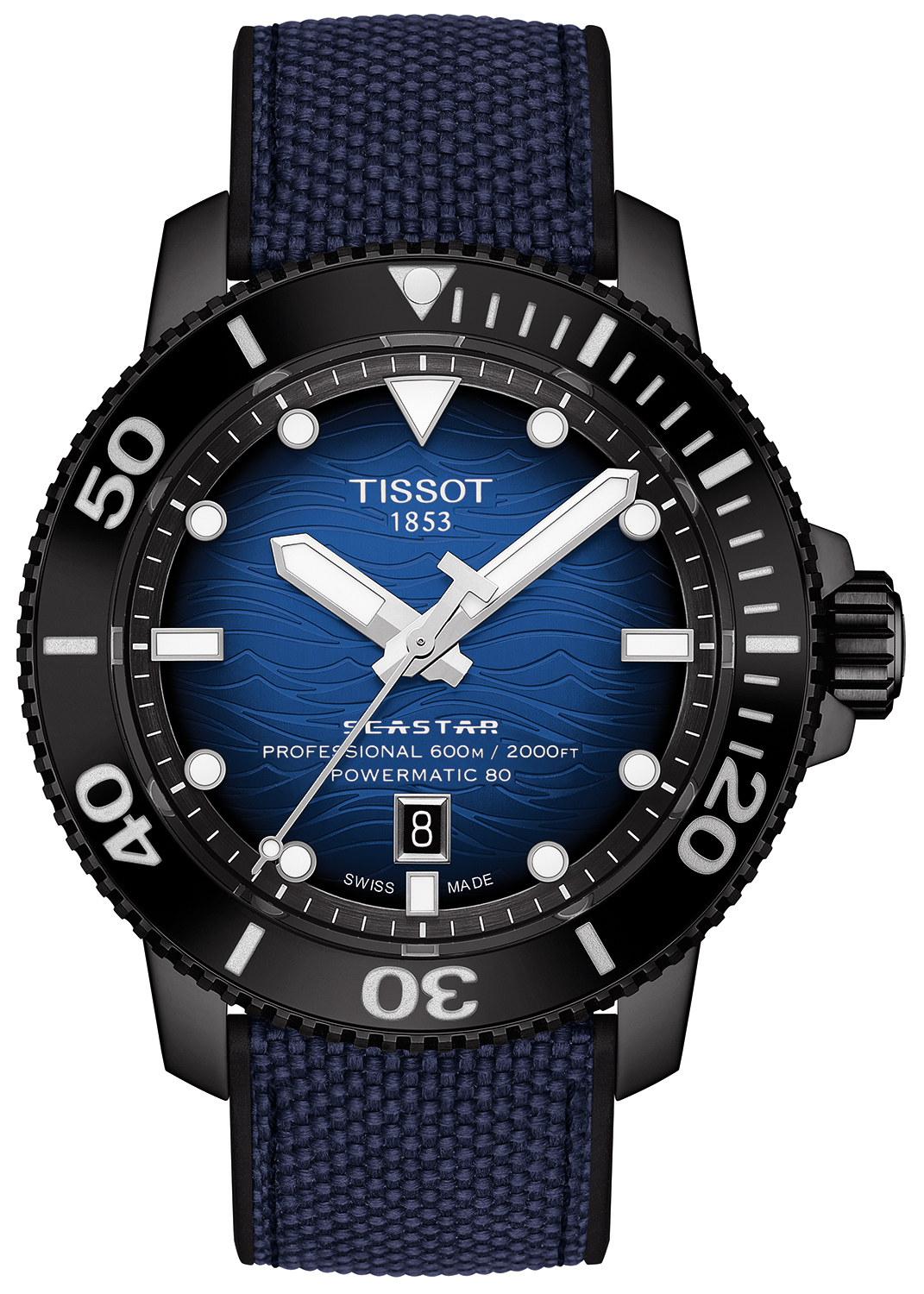 Zegarek Tissot T120.607.37.041.00 SEASTAR 2000 PROFESSIONAL POWERMATIC 80