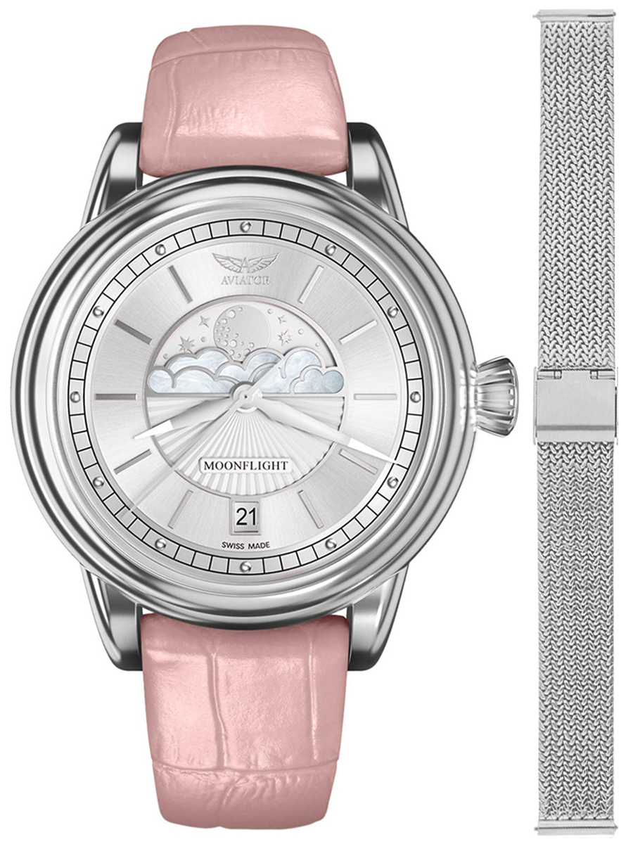 Zegarek Aviator V.1.33.0.250.4.PM-SET DOUGLAS MOONFLIGHT