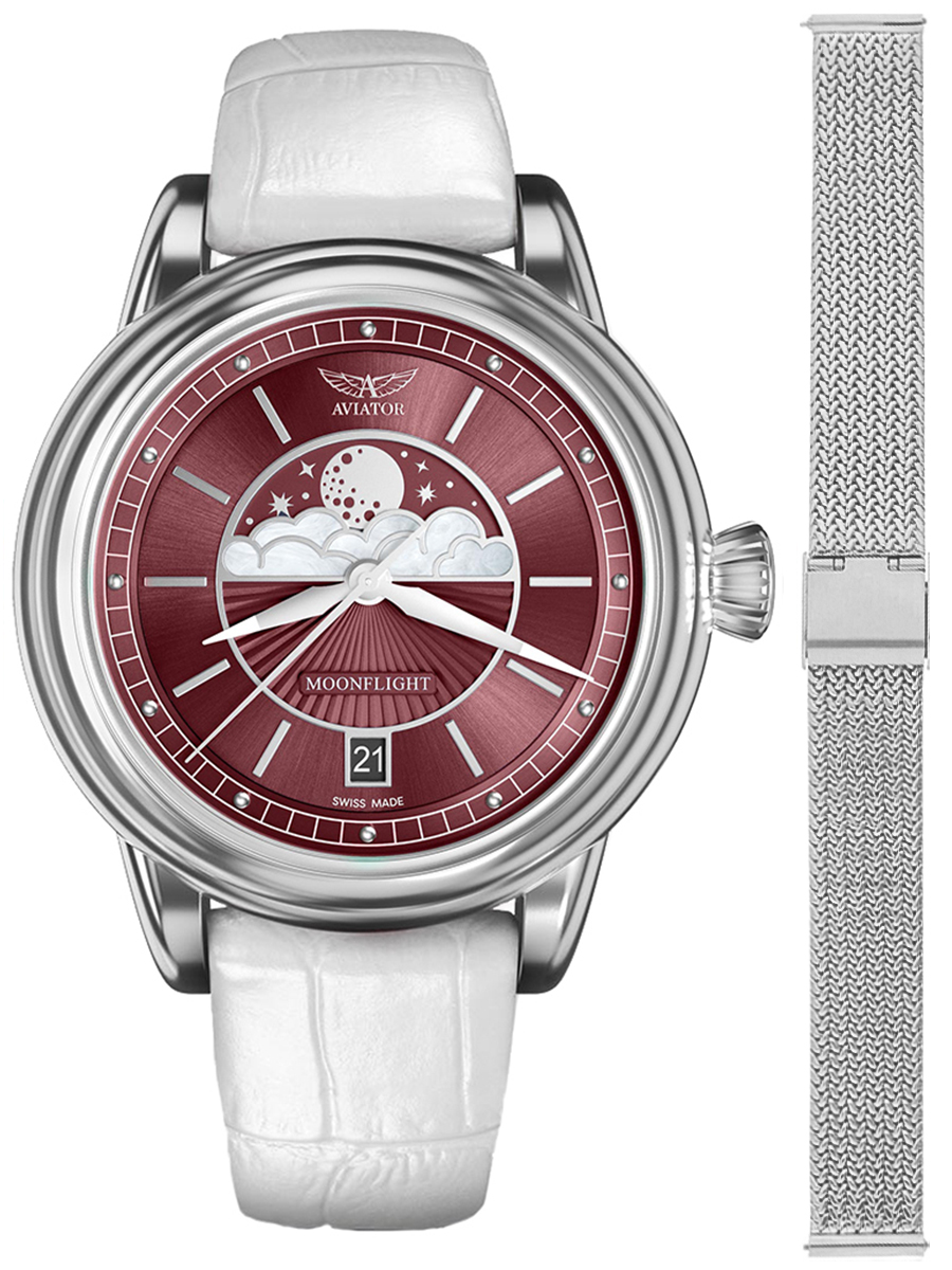 Zegarek Aviator V.1.33.0.264.4.WM-SET DOUGLAS MOONFLIGHT