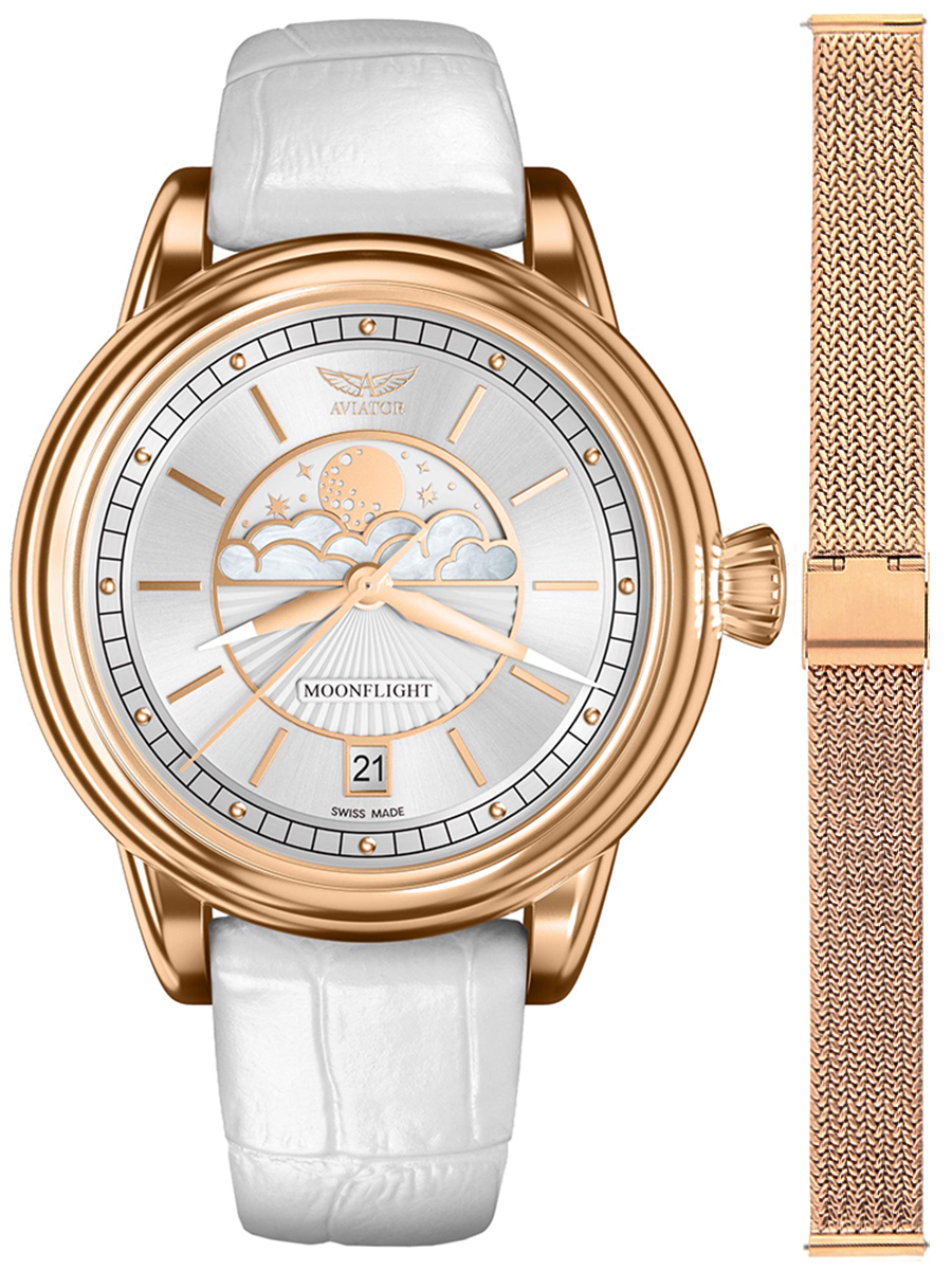 Zegarek Aviator V.1.33.2.251.4-SET DOUGLAS MOONFLIGHT