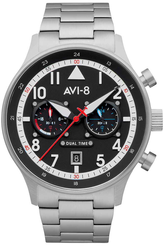 Zegarek AVI-8 AV-4088-11 HAWKER HURRICANE CAREY DUAL TIME