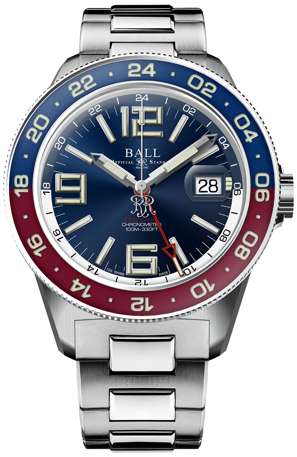 Zegarek Ball DG3028C-S1CJ-BE Engineer III Maverick GMT (40mm) Limited Edition