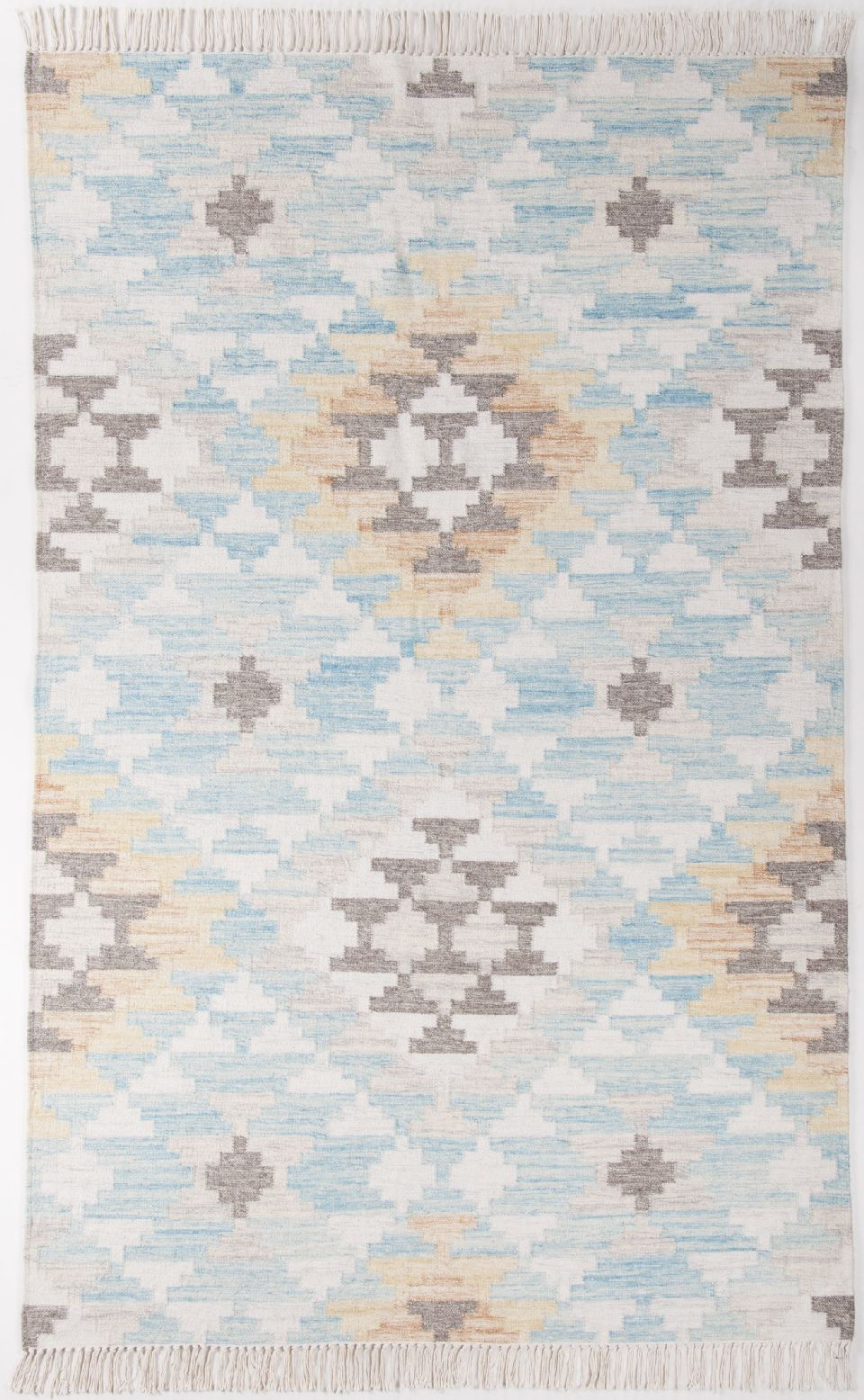 Vintage Checkkel Turquoise Multi