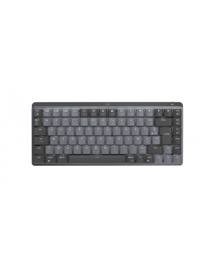 LOGITECH MX Mechanical Mini Minimalist Wireless Illuminated Keyboard - GRAPHITE - FR - 2.4GHZ/BT - N/A - CENTRAL - TACTILE