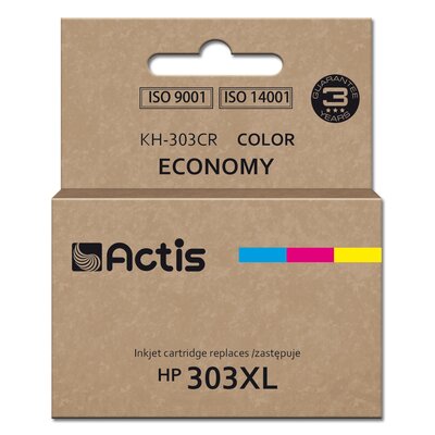 Actis Tusz KH-303CR (zamiennik HP 303XL T6N03AE; Premium; 18ml; 415 stron; kolorowy) KH-303CR