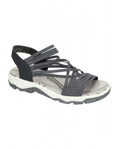 SANDAŁY RIEKER 910090-05 NIEBIESKIE - Rieker