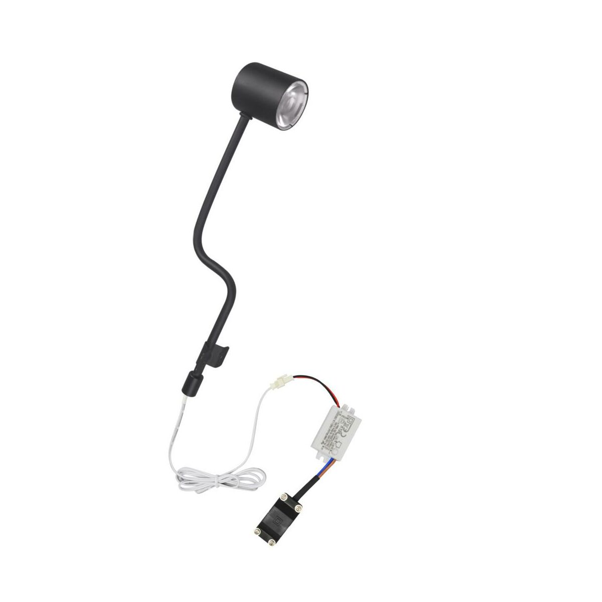 Lampka LED Sveva czarna IP20 380 lm Inspire