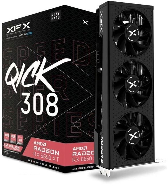 XFX Radeon RX 6650 XT ULTRA QICK 308 8GB RX-665X8LUDY
