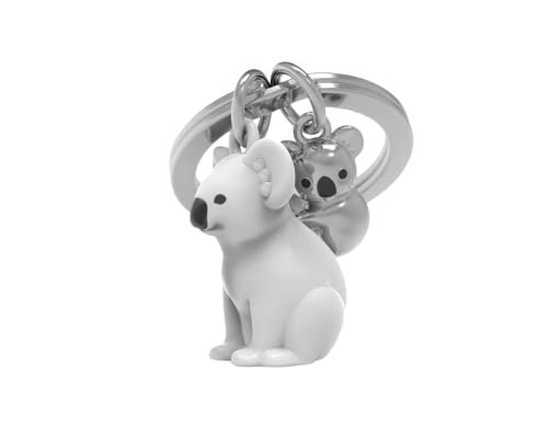 O meta[l]morfose METALMORPHOSE - Koala brelok i jego dziecko - MTM278-01, Kolor: szary, Taille unique, Casual