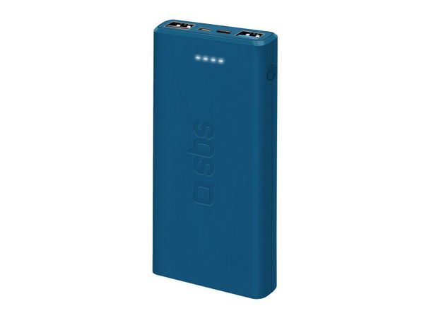 SBS Powerbank 10000mAh Niebieski TTBB10000FASTA