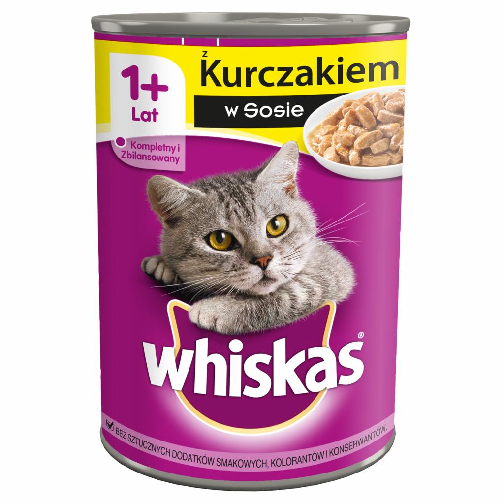 Whiskas MARS Puszka KURCZAK 400g