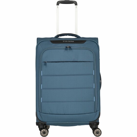 Travelite Skaii Walizka na 4 kołach 67 cm panoramablau