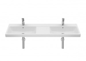 Roca A3270MU000 GAP Umywalka ścienna 140x46 cm podwójna