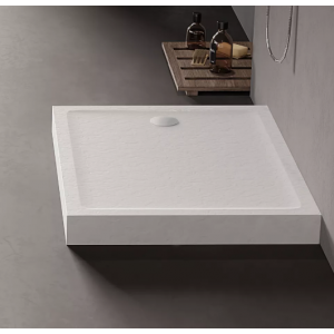 New Trendy B-0531 Brodzik MILD STONE akrylowy prostokątny 140x80x11,5 biały