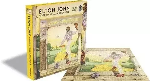 John marka niezdefiniowana Puzzle 500 Elton Goodbye Yellow Brick Road - Rock Saws