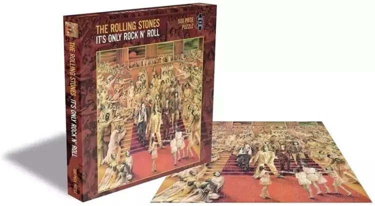 marka niezdefiniowana Puzzle 500 The Rolling Stones - It's Only Rock N' - Rock Saws
