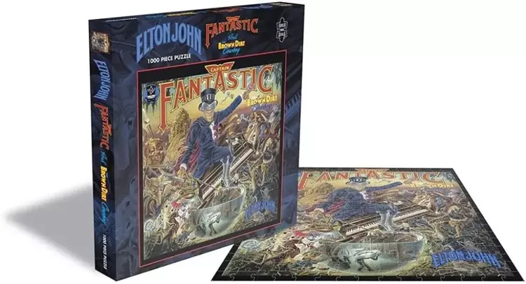 John marka niezdefiniowana Puzzle 1000 Elton Captain Fantastic - Rock Saws