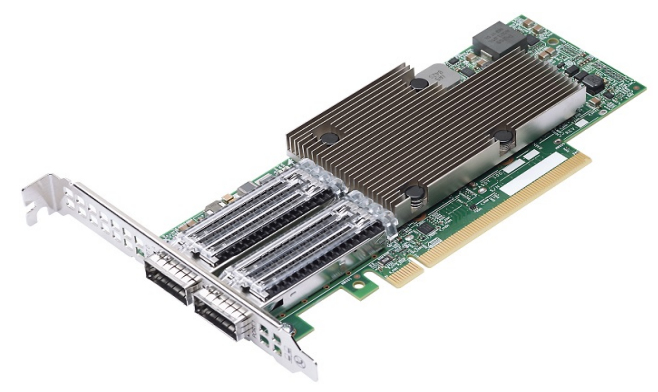 Broadcom BCM957508-P2100G karta sieciowa Wewnętrzny Włókno 100000