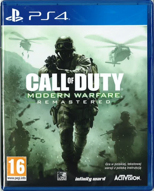 Call of Duty Modern Warfare Remastered GRA PS4