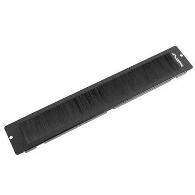 LANBERG Panel szczotkowy 19 cali czarny do przepustów kablowych AK-1105-B AK-1105-B