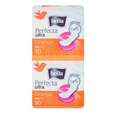Bella Ultra Orange Perfecta Podpaski Higieniczne 10 + 10 Gratis