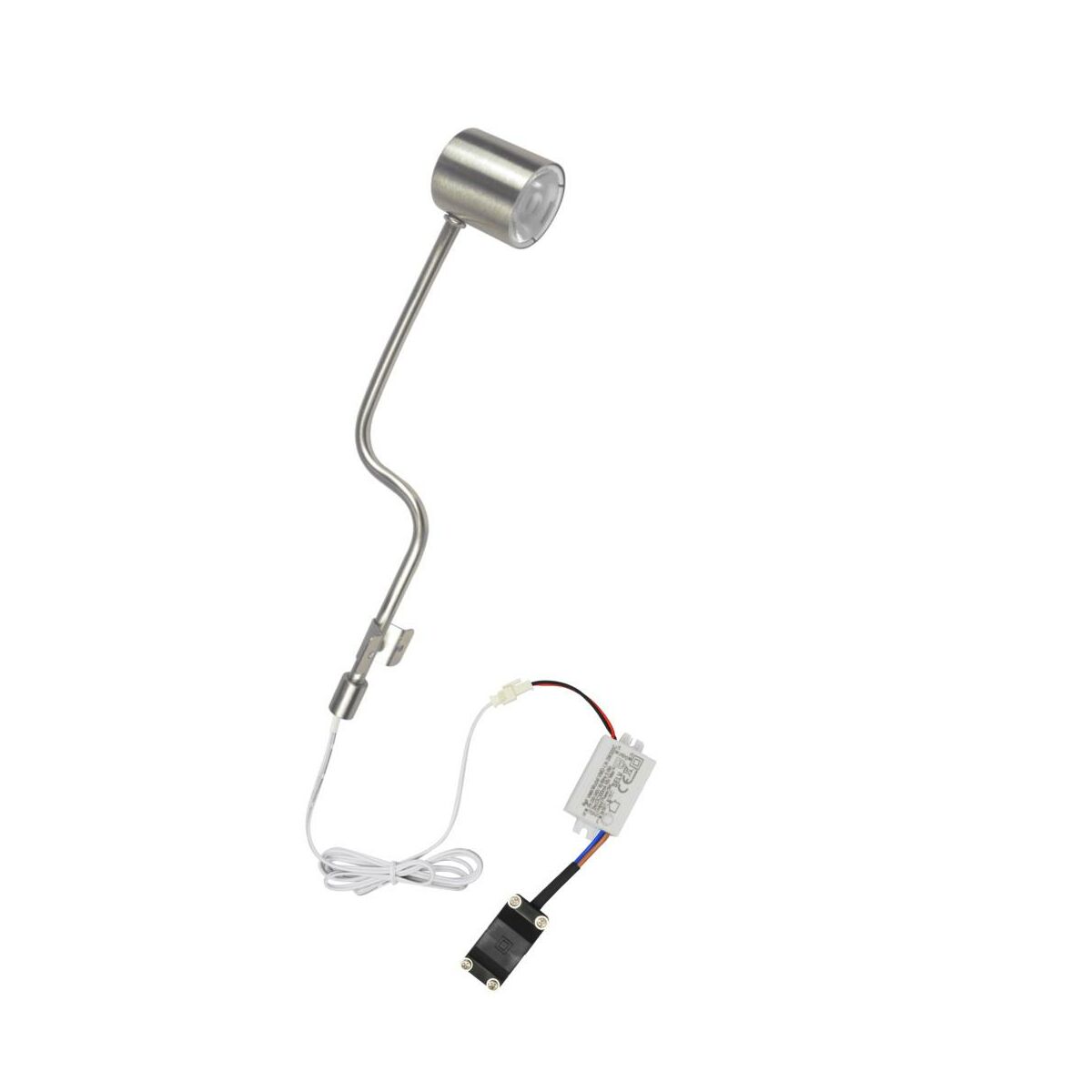 Lampka LED Sveva srebrna IP20 380 lm Inspire
