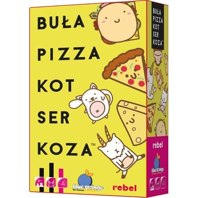 Buła, Pizza, Kot, Ser, Koza