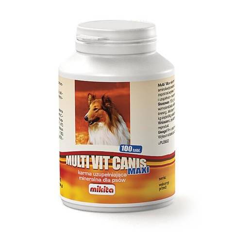 Mikita Multi-Vit Canis Maxi 100 Tab.