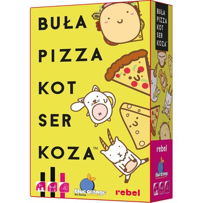 Buła, Pizza, Kot, Ser, Koza