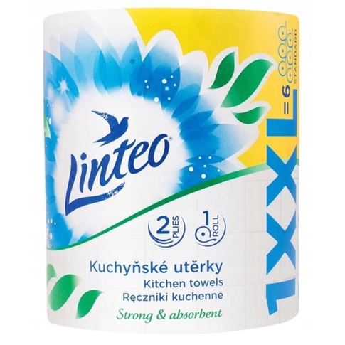 Ręcznik papierowy kuchenny MEGA XXL Linteo 60m