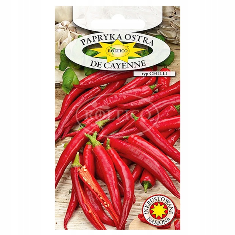 PAPRYKA CZERWONA ostra chili DE CAYENNE NASIONA