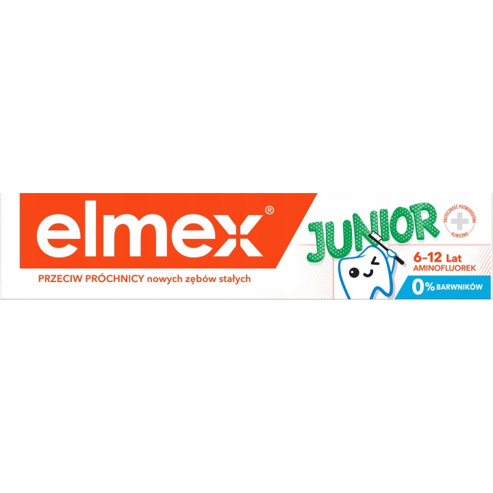 PASTA DO ZĘBÓW ELMEX JUNIOR 6-12 LAT 75 ML