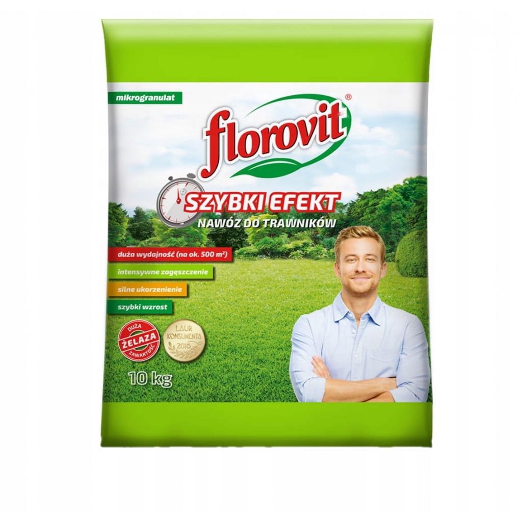 Florovit nawóz do trawników szybki efekt 10kg