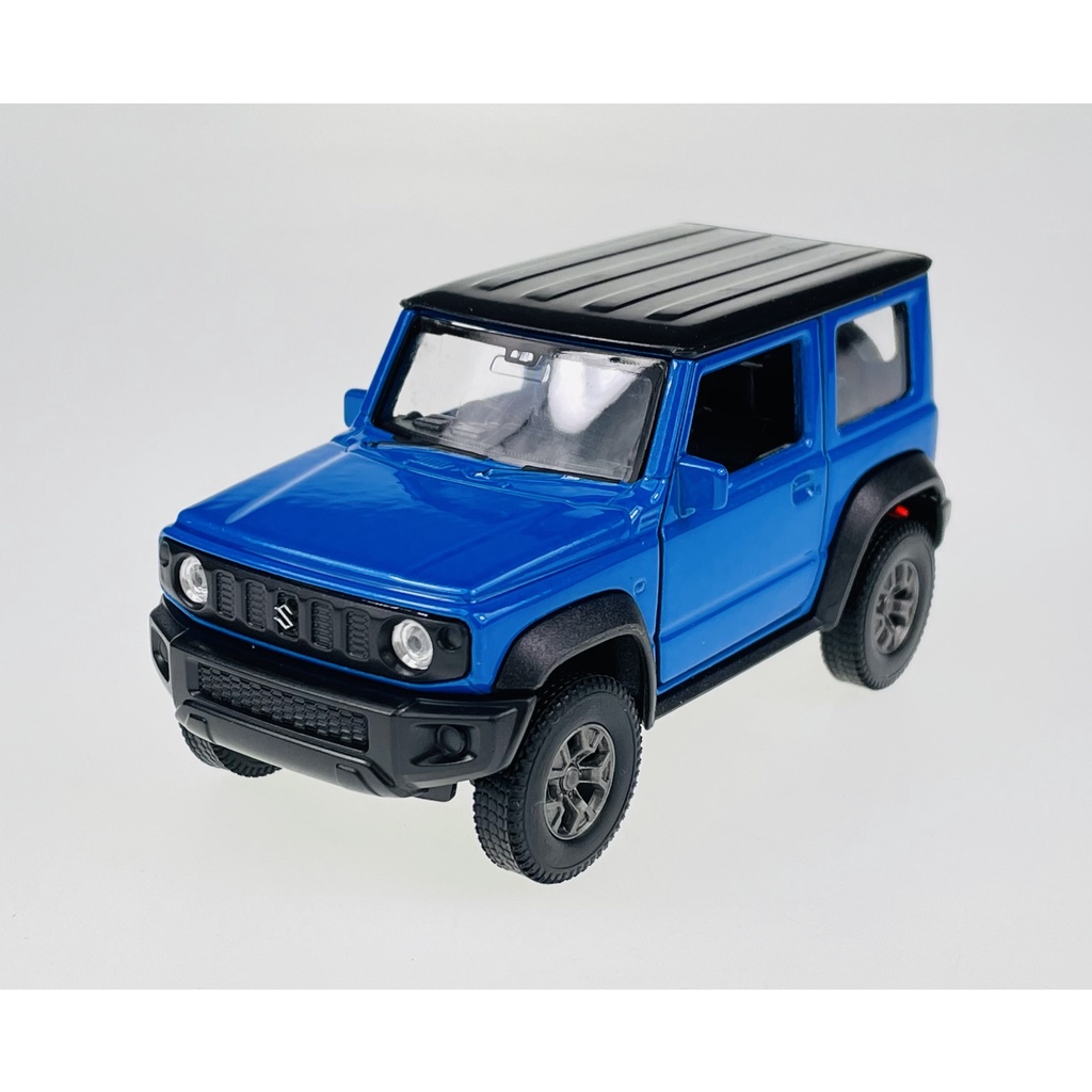 WELLY SUZUKI JIMNY NIEBIESKI 1:34 NOWY METALOWY MODEL SAMOCHÓD