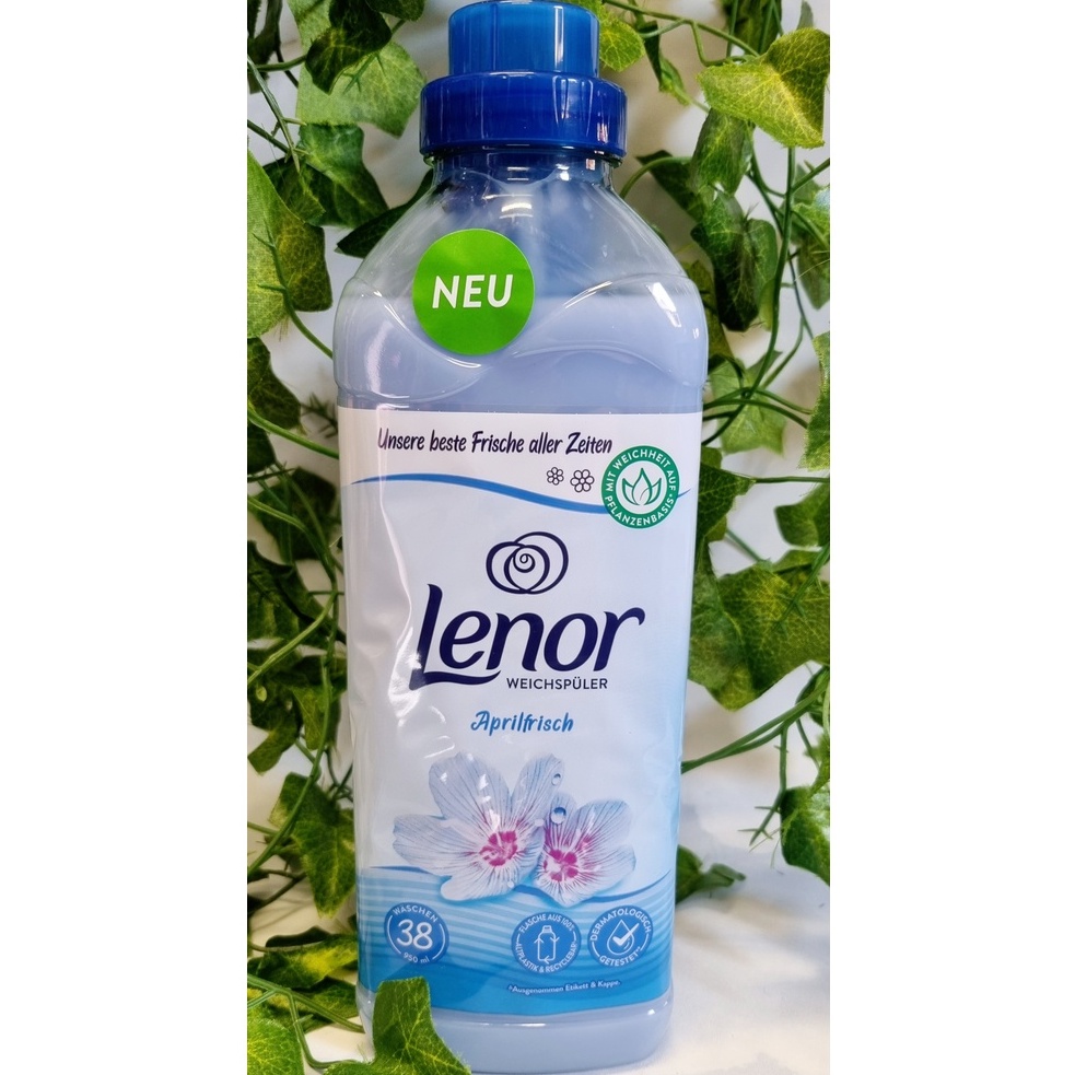 LENOR Płyn do płukania tkanin Aprilfrish 950ml, 38 prań ORYGINALNA CHEMIA NIEMIECKA