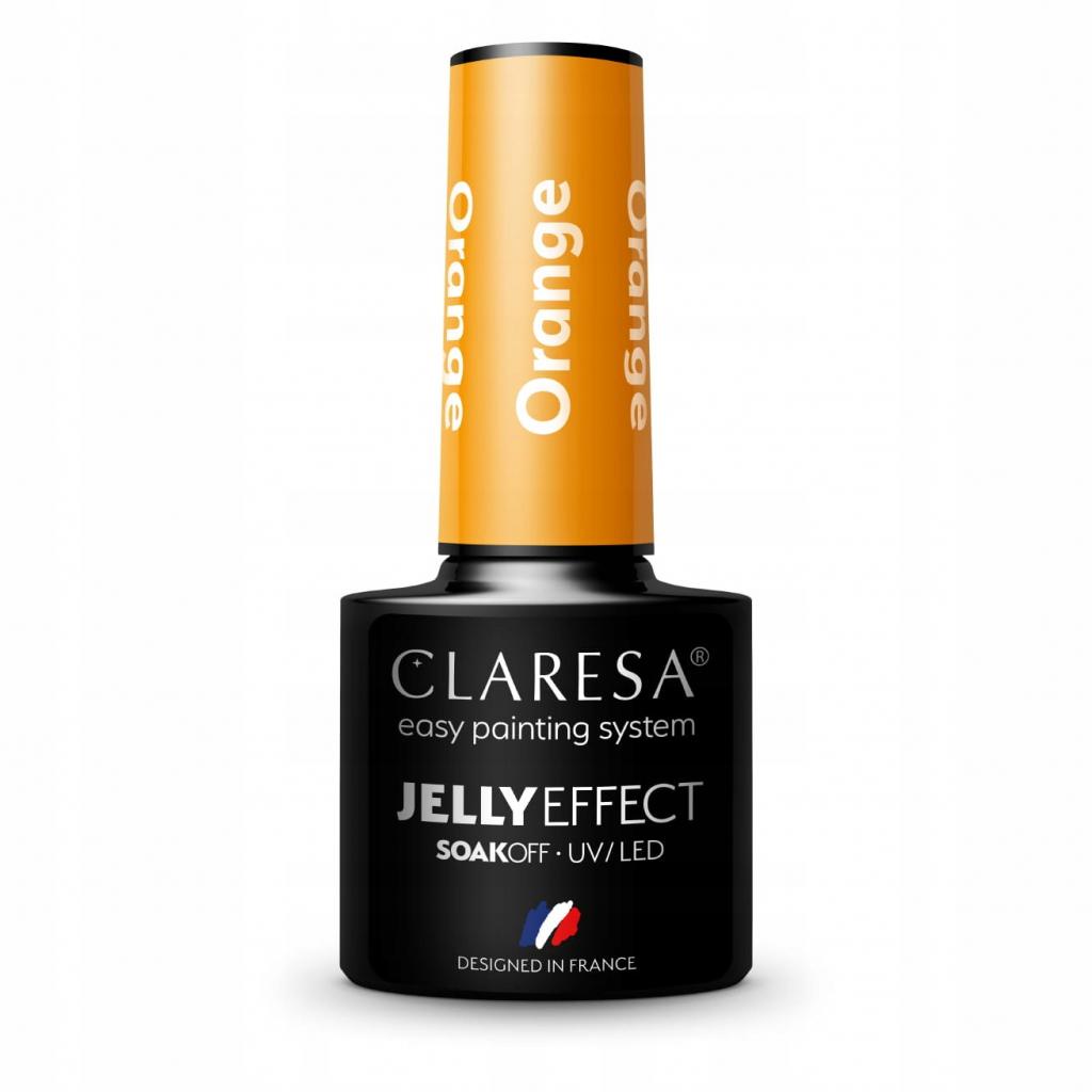 Claresa Jelly Orange lakier hybrydowy 5 ml