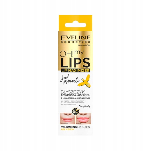 Eveline Błyszczyk Powiększający Usta Oh My Lips Jad Pszczeli