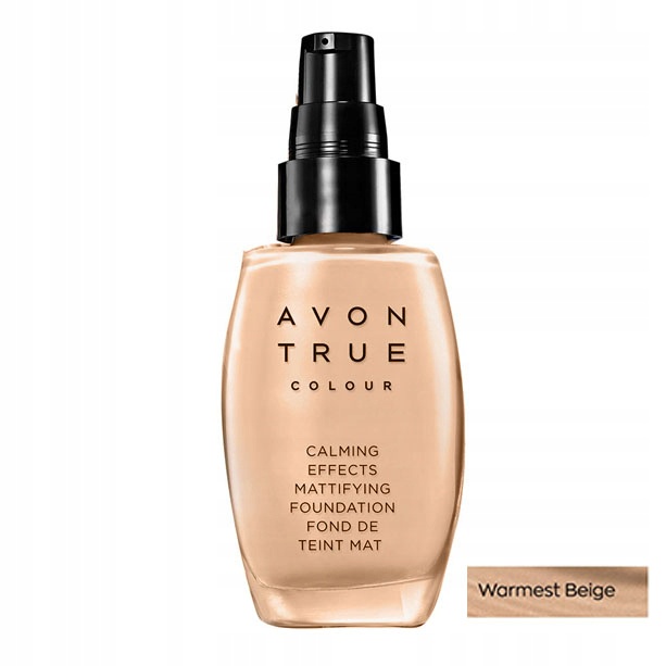 AVON TRUE Podkład matujący Warmest Beige